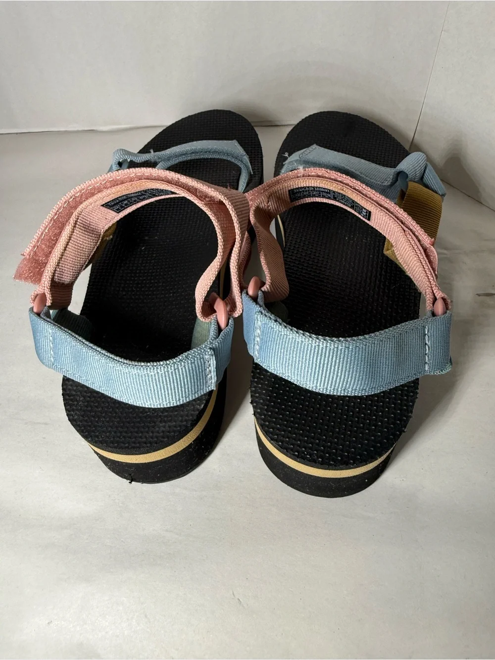 TEVA Sherbet Multi flatform Universal Platform Sandals Hiking Women's‎ Size 8